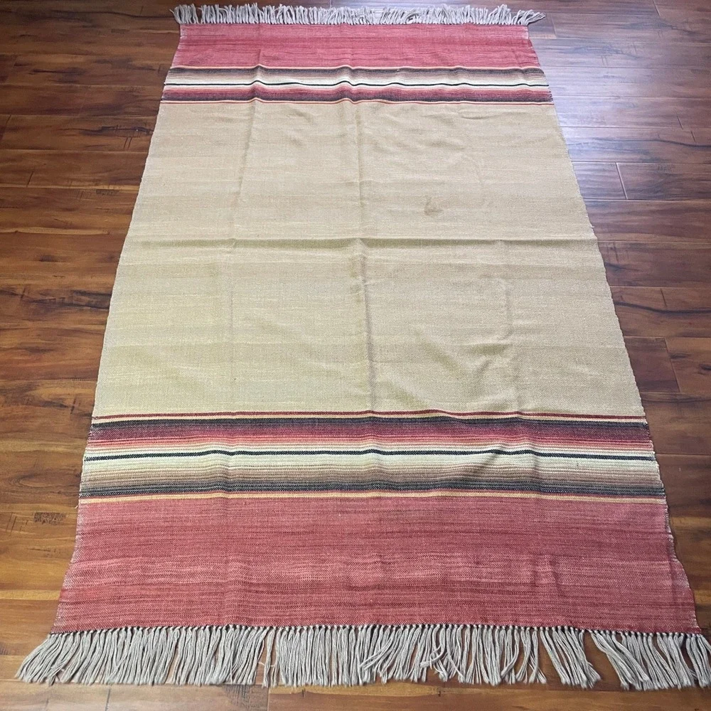 Southwestern Striped Throw Blanket Tablecloth 51